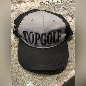 Topgolf Trucker-Style Black and Gray Cap